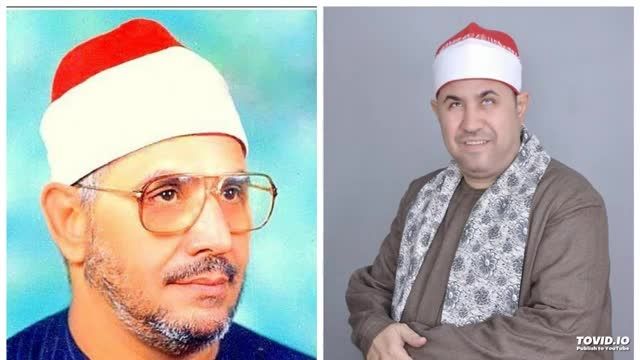الشحات محمد انور و تلمیذه استاذ محمد مهدى شرف الدین