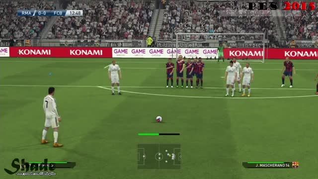 FIFA 15 vs. PES 15: Free Kicks