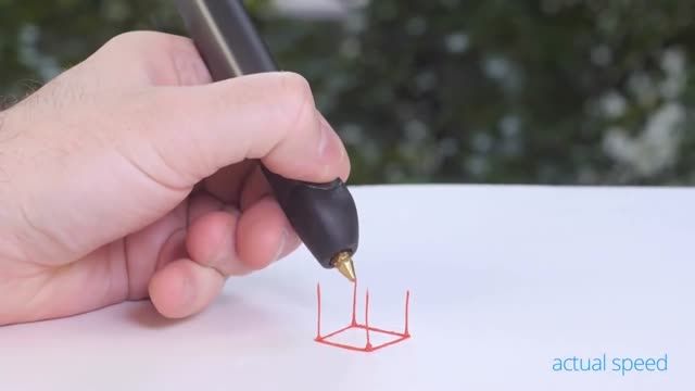 تمرین خلاقیت با قلم چاپ سه بعدی  - 3D Pen