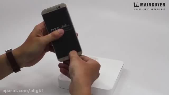 htc one m9 gold unboxing 2