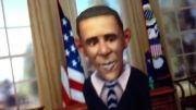 Obama اهنگgentle man می خواند!!