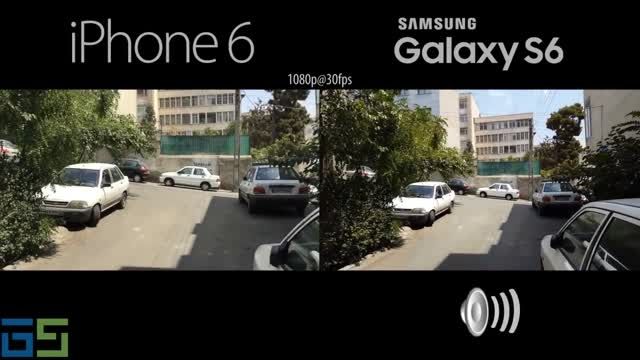 مقایسه کیفیت فیلمبرداری Galaxy S6 و iPhone 6