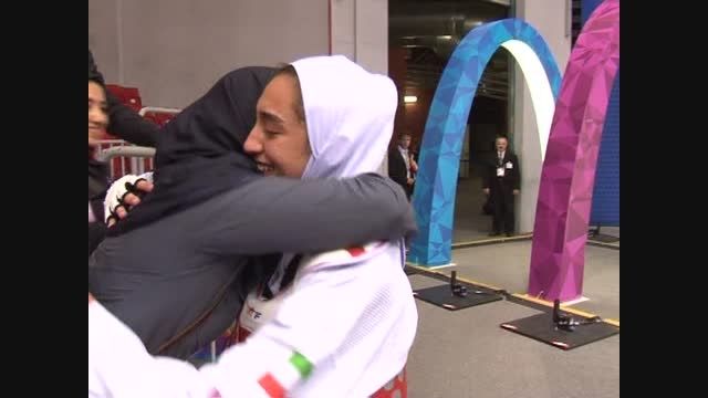 ویدیو کلیپ کیمیا علیزاده در مسابقات قهرمانی جهان