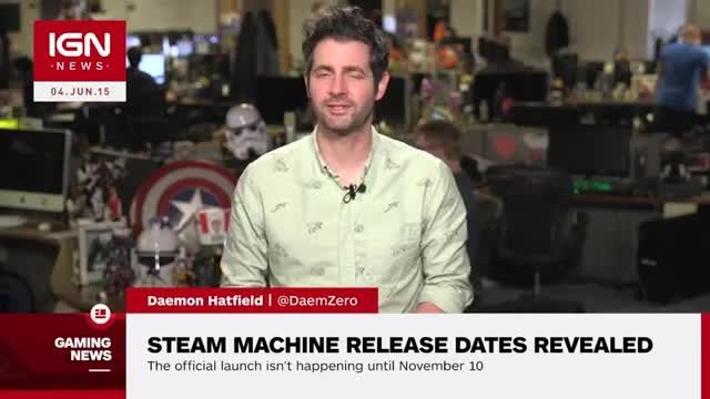 Steam Machine Release Dates and Pre-Orders Revealed