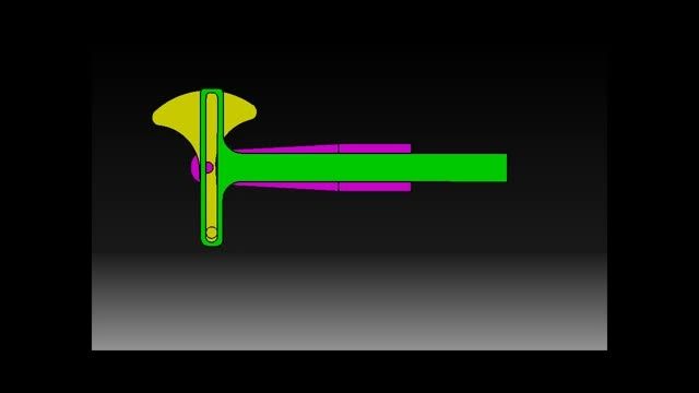 شببه سازی دینامیکی یوغ اسکاچ در نرم افزار CATIA