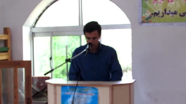 اجرای حاج علی اصغر عشیری مزدی در جشن میلاد امام زمان عج
