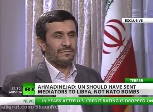 10برترین مصاحبه خبرگزاری روسیه 4 محمود احمدی نژاد ایران