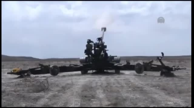 شلیک های تمرینی هویتزرهای T-155 Fırtına و PANTER ترکیه