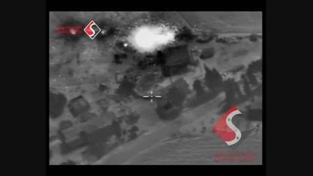 حمله جنگنده های روسی به داعش و جیش الفتح در ادلب و حماه