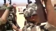 خوشحالی و رقص سربازان ارتش سوریه