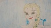 نقاشی من از ملکه السابه نظر خودم خوبه (: