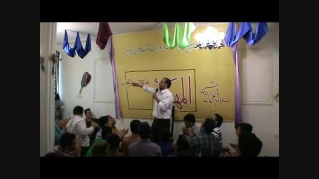 کربلایی مجتبی بیدمشک - روز نیمه شعبان  - سال 1394