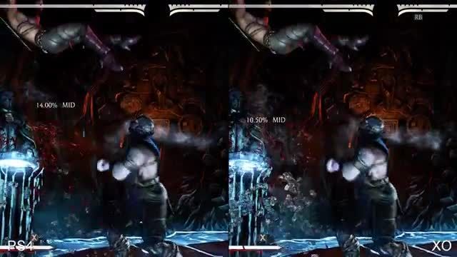 Mortal Kombat X: PS4 vs Xbox One Comparison - YouTube