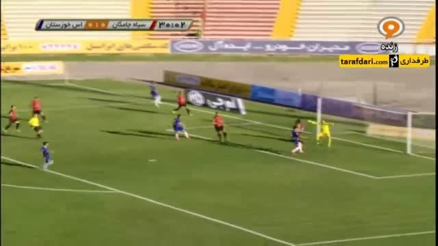 خلاصه بازی سیاه جامگان 0 - 1 استقلال خوزستان