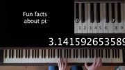 نواختن عدد پی با پیانو