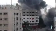 منفجر کردن ساختمان 12 طبقه در غزه توسط اسرائیل