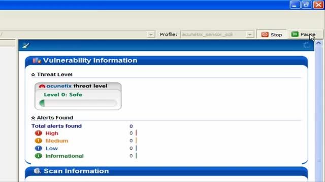 Blind SQL Injection With Acunetix