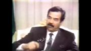حمله صدام یزید کافر به اسرائیل