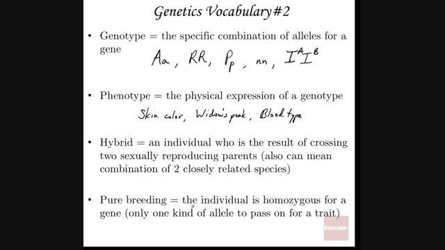 ژنتیک بخش 1