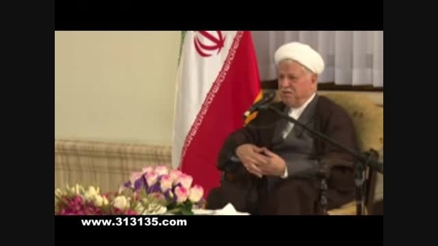 حجت الاسلام رفسنجانی: تشبیه دولت قبلی به مرض هاری!