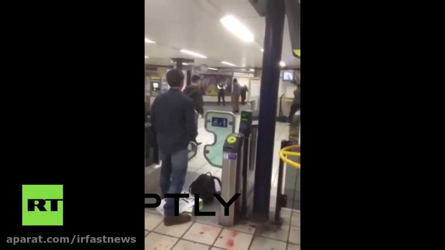 &#039;حمله تروریستی&#039; با چاقو در مترویِ لندن