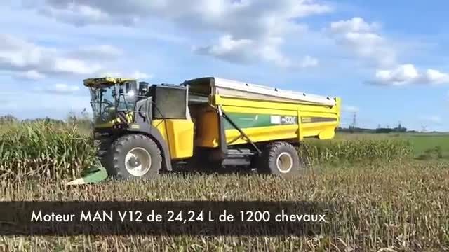 Gilles ProDX 1200 hp - world biggest forage harvester