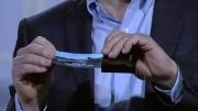 صفحات انعطاف پذیر Samsung Flexible Display at CES 2013-