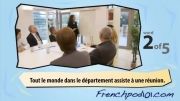 آموزش فرانسه با ویدیو 24 (فعالیت های روزانه 2)