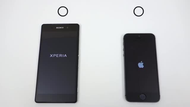 Xperia Z2 vs iPhone 5S - Speed Test