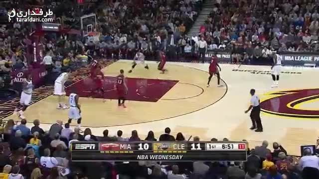 ویدیو؛ بسکتبال NBA-میامی هیت 93 - 113  کلیولند کاوالیرز