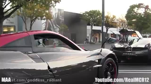 Pagani Huayras - Bugatti Veyron