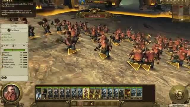 Totalwar Warhammer gameplay trailer dwarfs