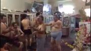 رقص در حمام مردانه