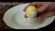 روشی بسیار جالب برای پخت تخم مرغ..