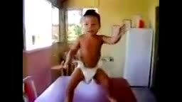 رقص پسرکوچولو به صورت هندی