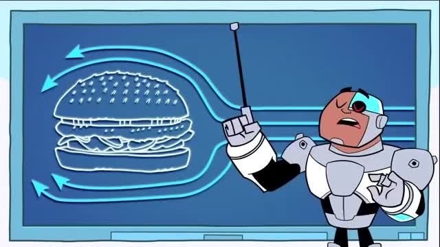 Teen titans go - burrito vs. burger song