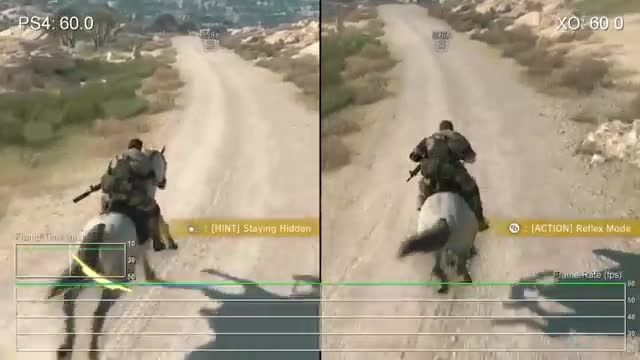 Metal Gear Solid 5: PS4 vs Xbox One Gameplay Frame-Rate