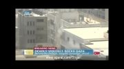 انفجار موشک نزدیک خبرنگار سی ان ان CNN در غزه