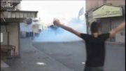درگیری نیروهای رژیم آل خلیفه با جوانان بحرین