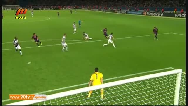 خلاصه بازی: یوونتوس ۱-۳ بارسلونا (فینال لیگ قهرمانان)