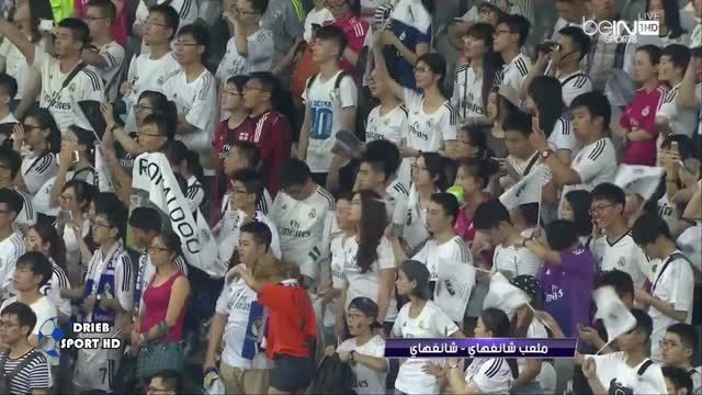 اهدای کاپ قهرمانی گینس کاپ 2015 چین به رئال مادرید