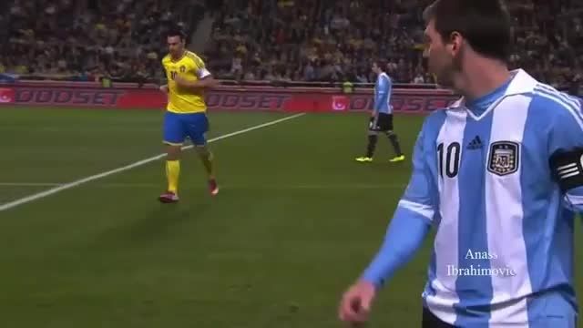 هایلایت بازی زلاتان ابراهیموویچ مقابل آرژانتین (2013)