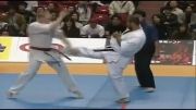 مبارزه دوم شیهان فیلهو در مسابقات  کیوکوشین 1999
