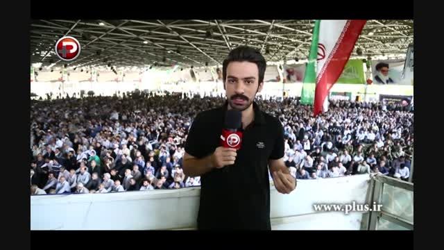 بدرقه باشكوه هزاران ایرانی از حجاج شهید شده درحادثه منا