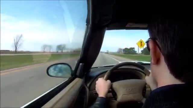 بیهوش شدن راننده هنگام رانندگی !