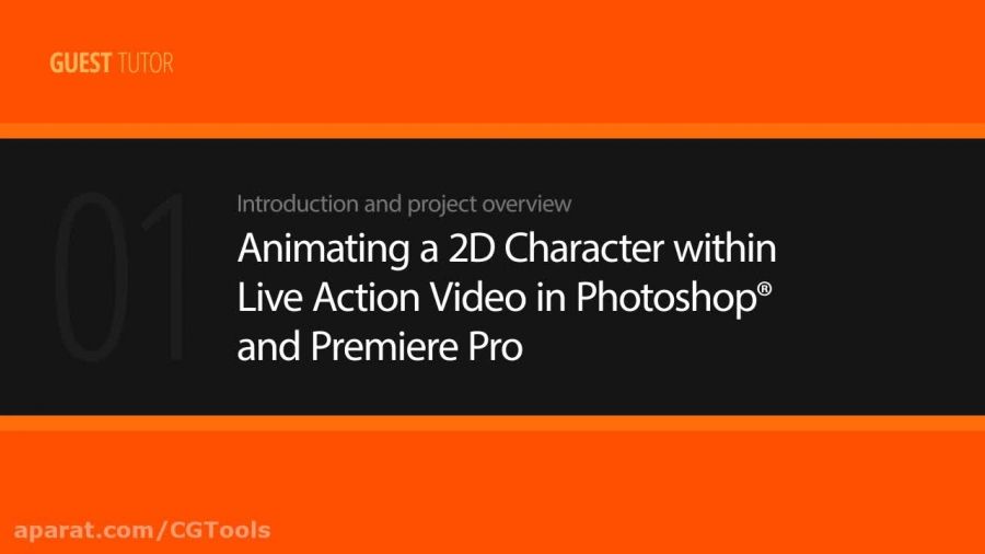 Animating a 2D Character within Live Action Video in Photoshop