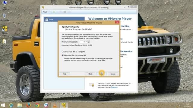 نصب اوبونتو بر روی VMware Workstation