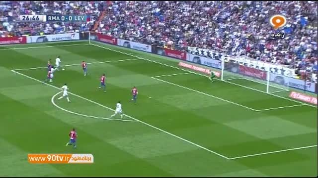 خلاصه بازی: رئال مادرید ۳-۰ لوانته