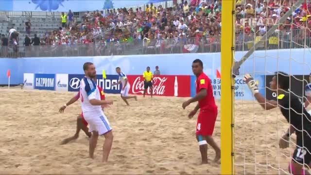 روسیه VS تاهیتی (جام جهانی فوتبال ساحلی 2015)