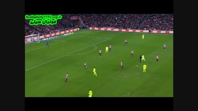 خلاصه بازی اتلتیکو بیلبائو 2 - 5 بارسلونا(لالیگا)